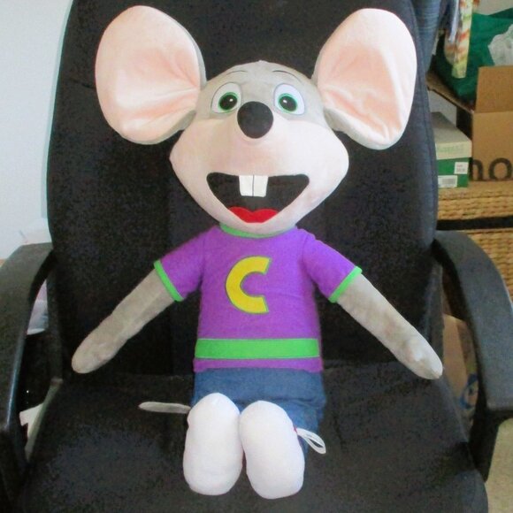 Chuck E Cheese Plush 2023 33" Fun Express - Picture 1 of 3